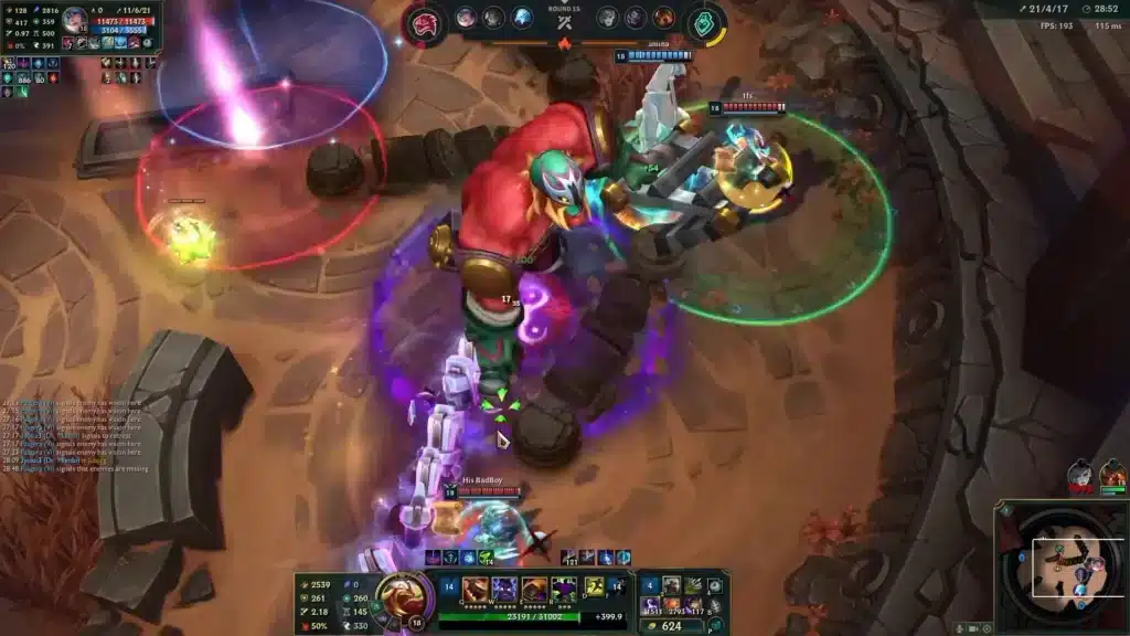 League Of Legends Arena