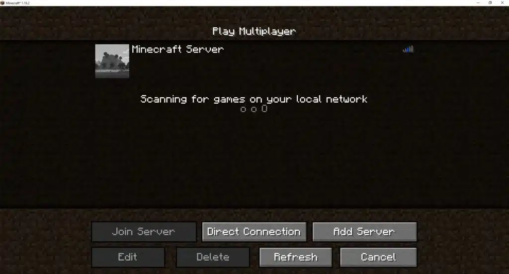 Current image: Minecraft Server Ping