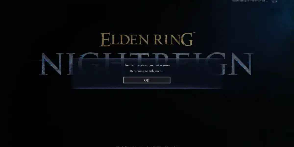Nightreign Server Issues