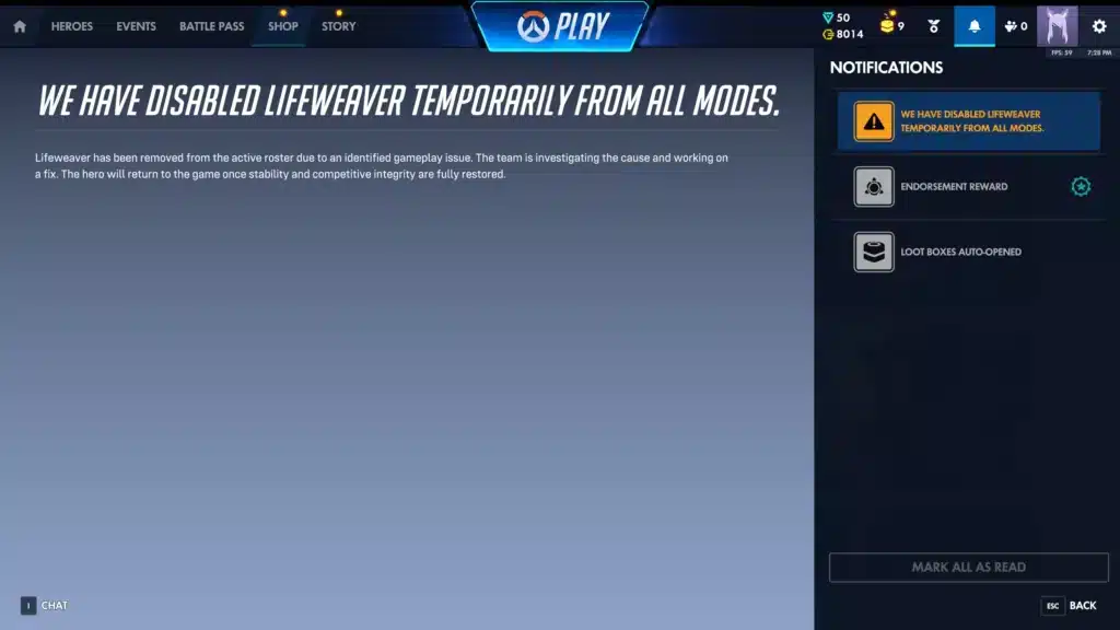 Current image: Overwatch Lifeweaver Disabled
