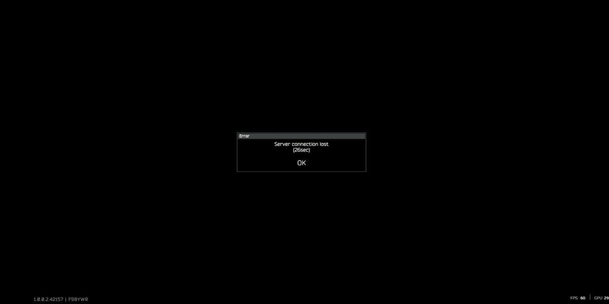 Server Connection Lost Tarkov