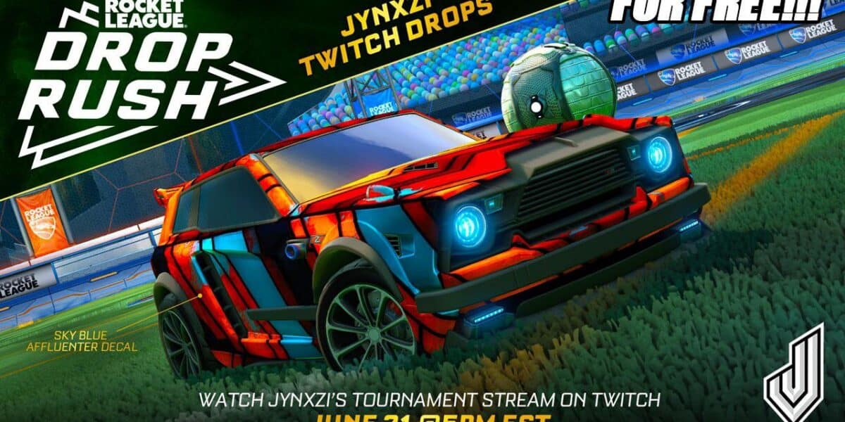 Sky Blue Affluenter Rocket League