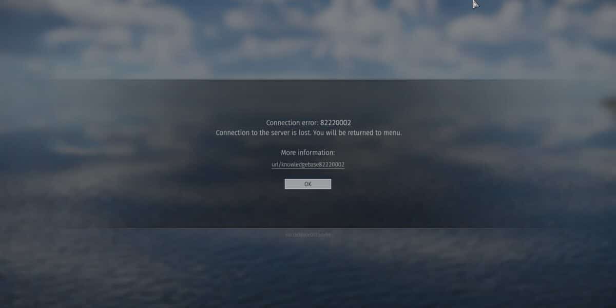 War Thunder Naval Lost Connection Server
