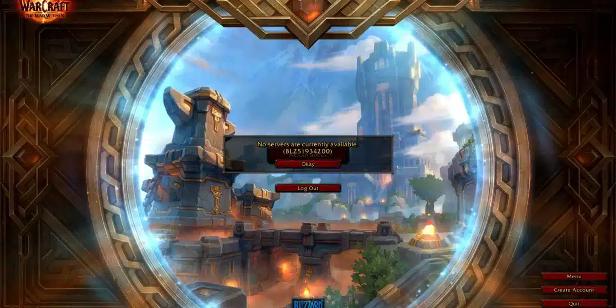 World Of Warcraft Server Issues