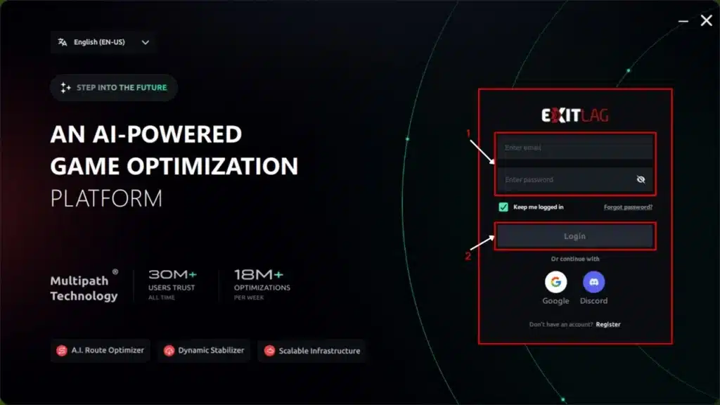 How to Use ExitLag in Aion 2