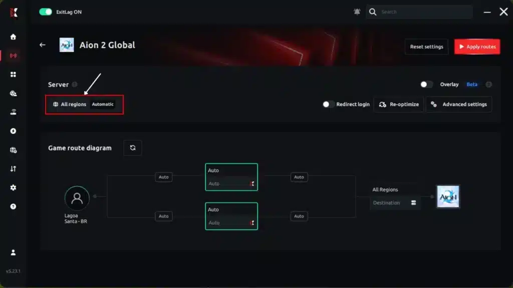 How to Use ExitLag in Aion 2