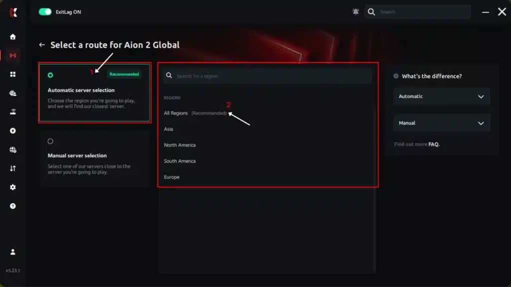 How to Use ExitLag in Aion 2
