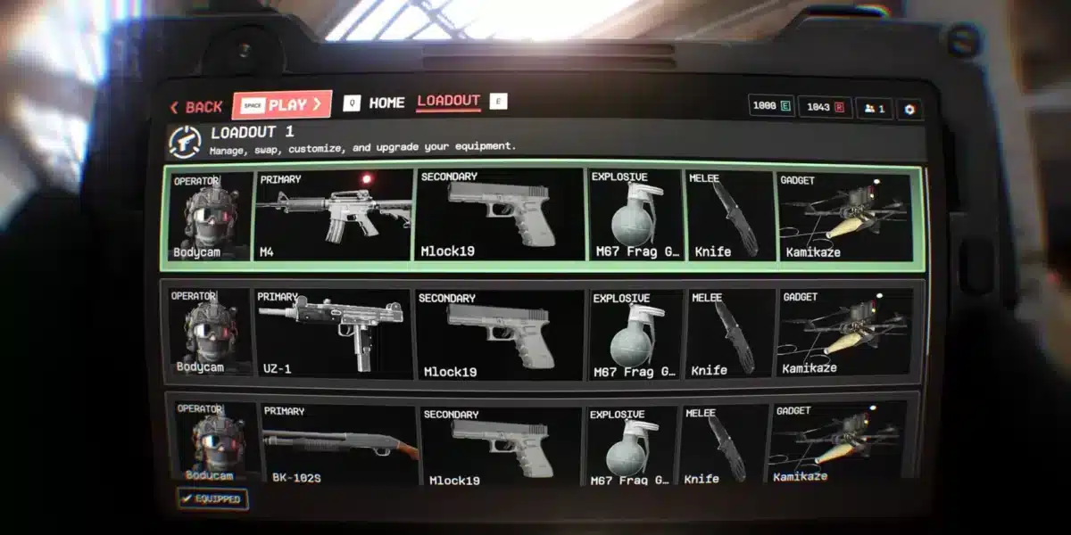 Bodycam Best Loadout
