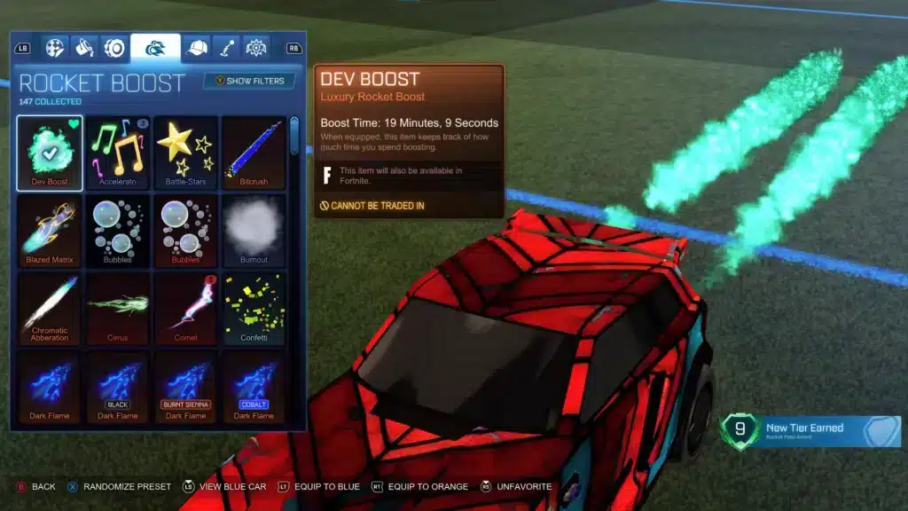 How To Get Dev Boost In Rocket League