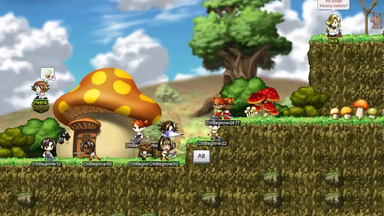 Requerimentos para o MapleStory Classic World: PC e Mac
