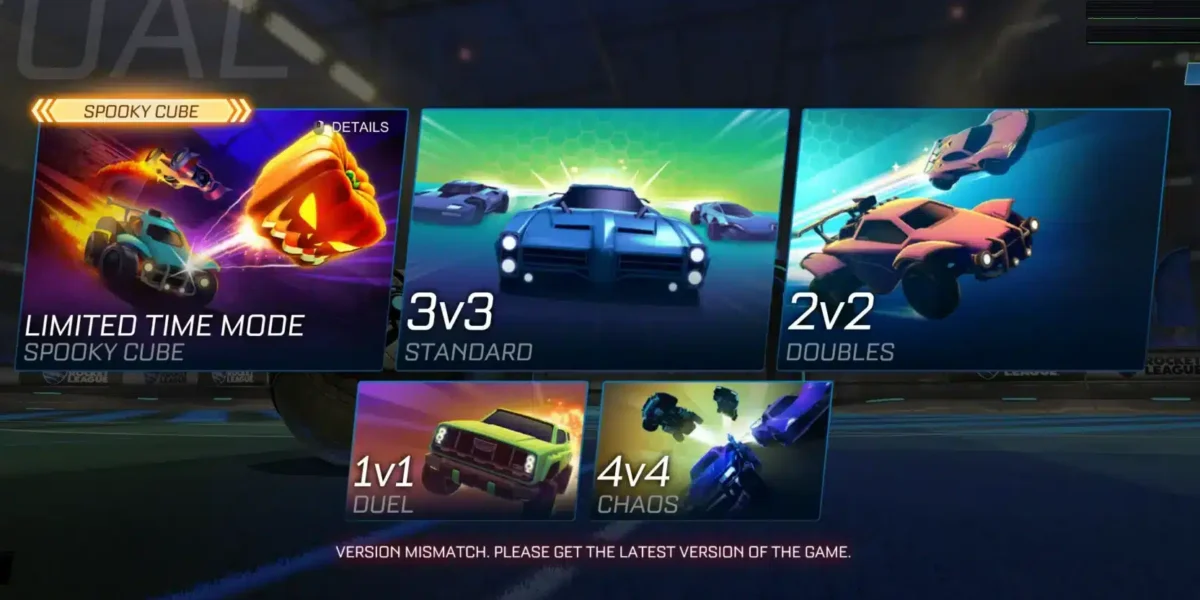 Rocket League Version Mismatch Steam