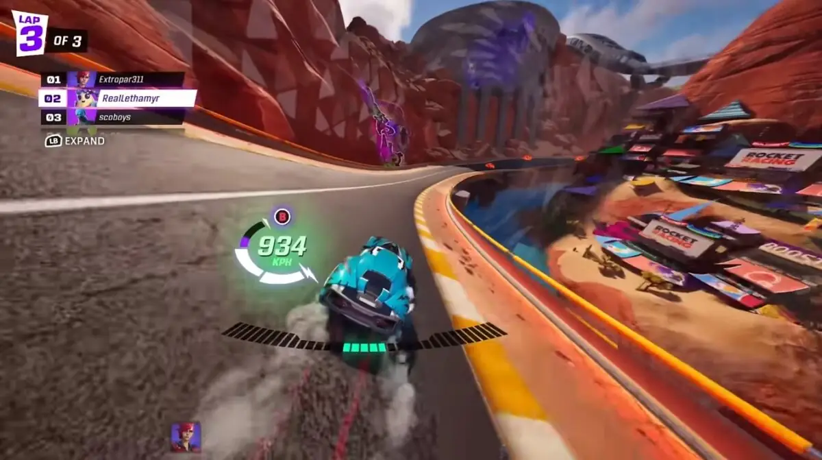 Rocket Racing Fortnite