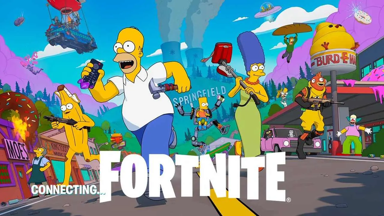 Fortnite and Simpsons