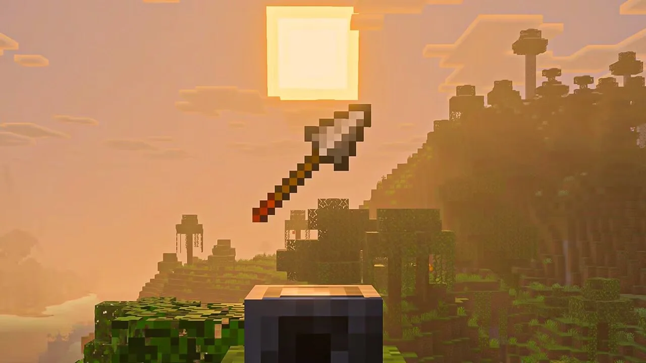 Spear in Minecraft