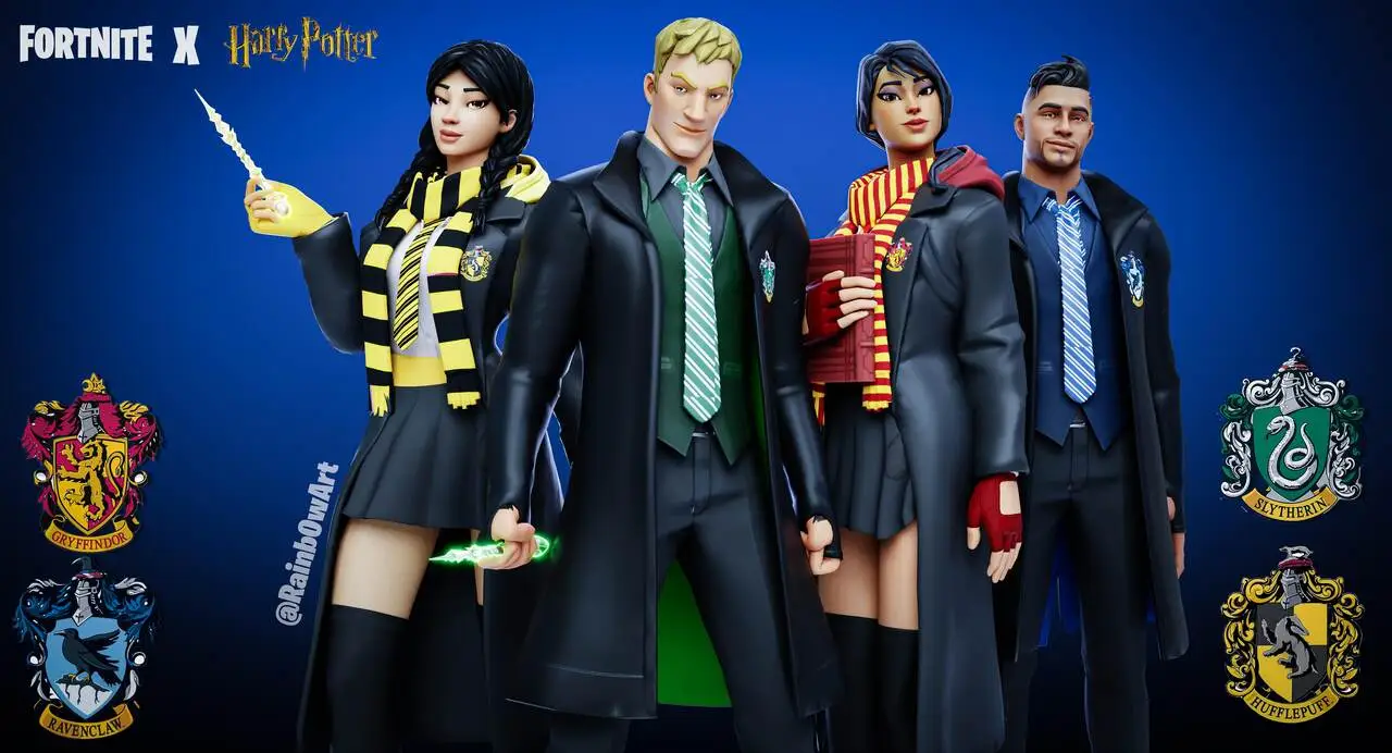 Fortnite and Harry Potter partnership
