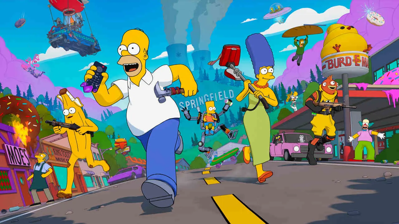 Simpsons no Fortnite