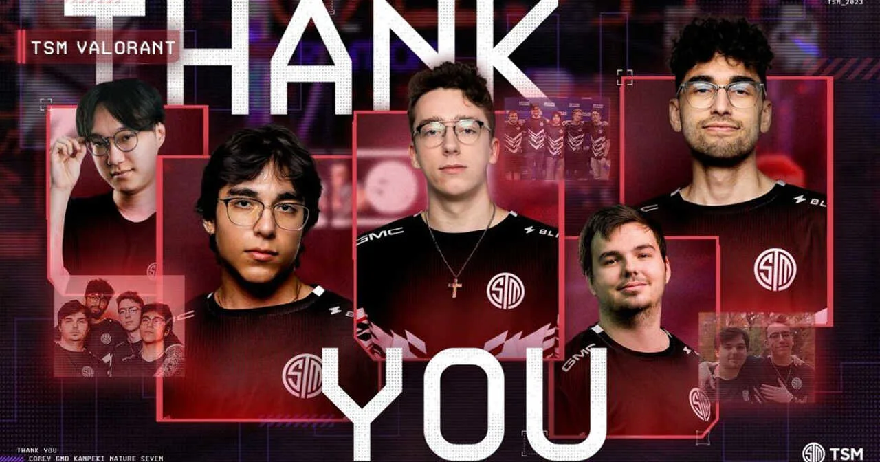 TSM abandons VALORANT