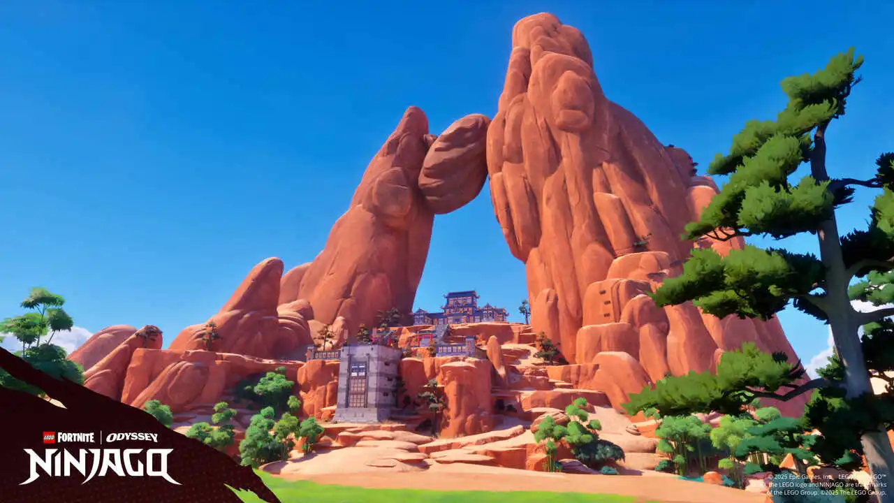 fortnite ninjago earth temple