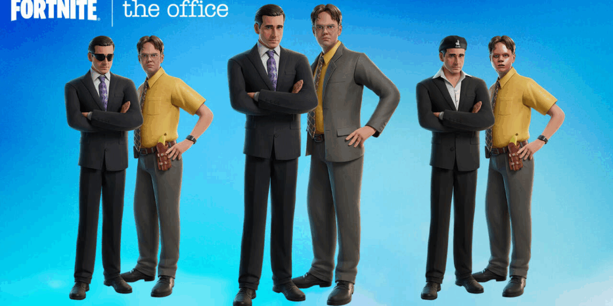 parceria fortnite e the office